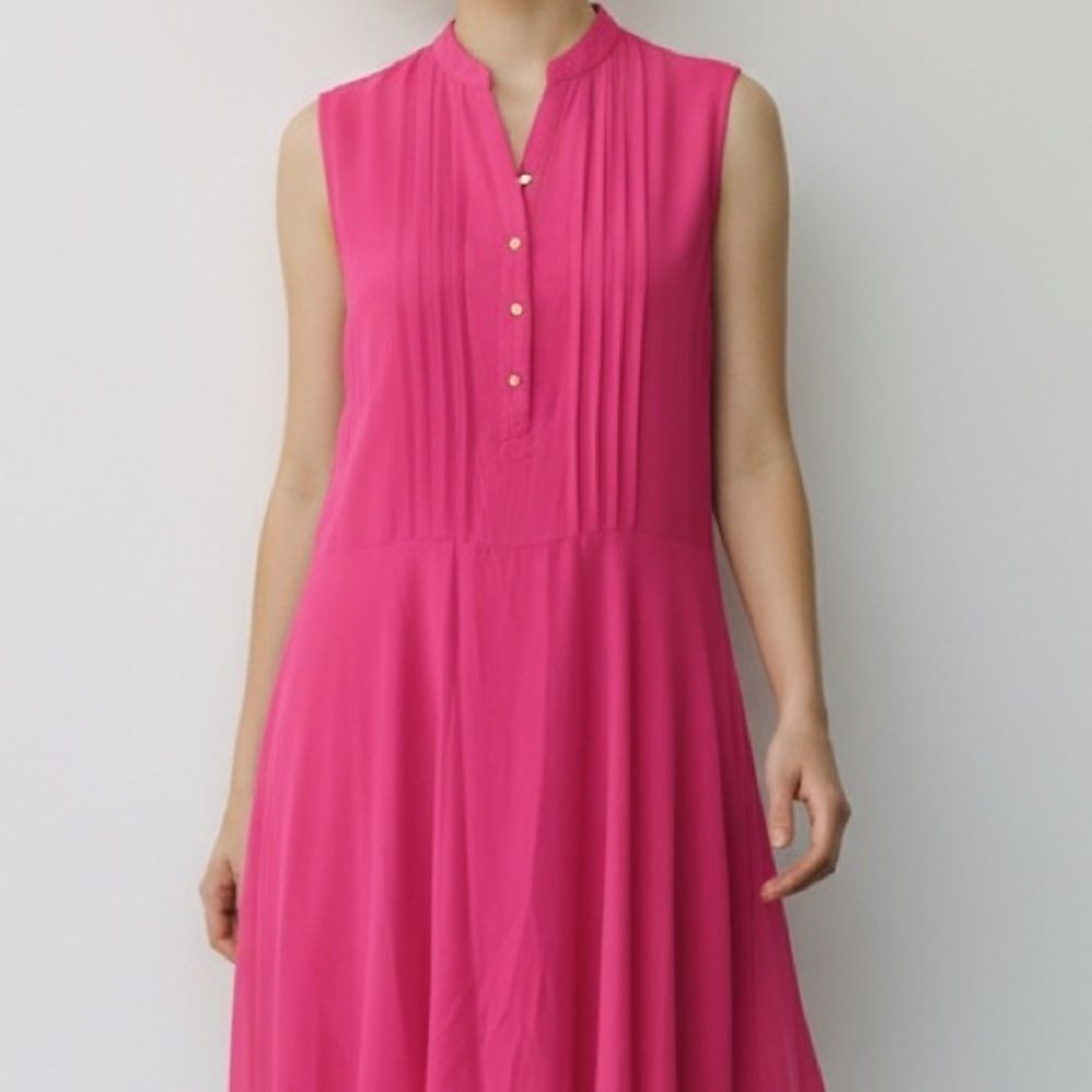 NWT Nanette Lepore Sleeveless Monticello Rose Dress in Size 8